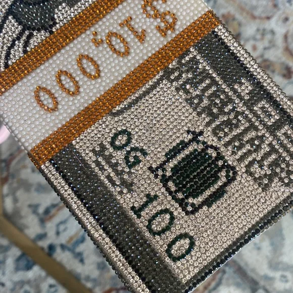 Green money handbag - Picture 2 of 5